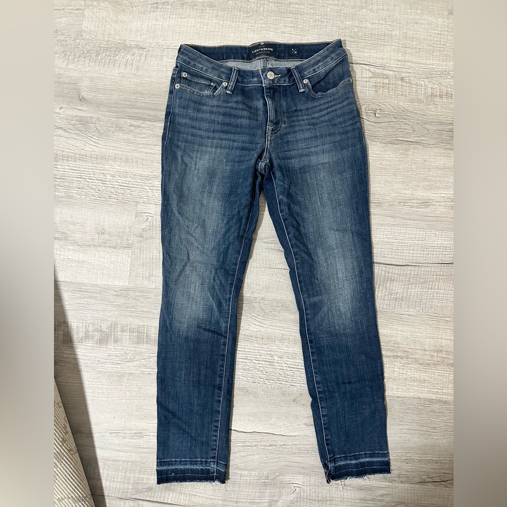 Lucky Brand Indigo Straight Leg Jeans Lucky Brand Indigo Straight Leg Jeans